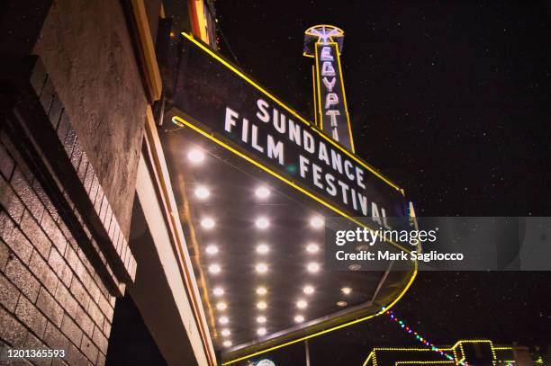 Atmosphere at the Sundance Film Festival on January 22, 2020 in Park City, Utah.