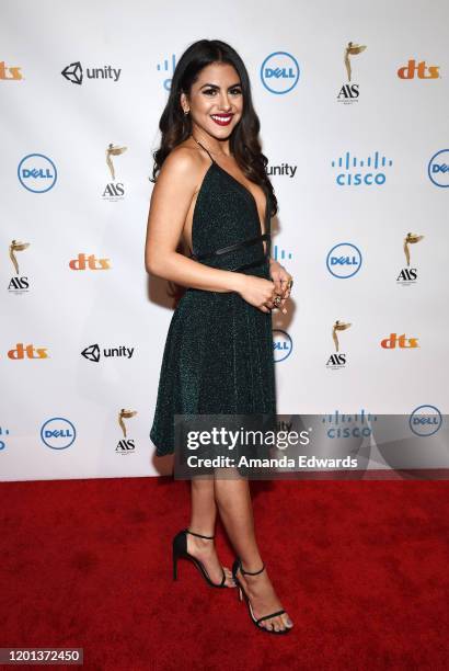 Actress Jearnest Corchado arrives at the 11th Annual Lumiere Awards at the Stephen J. Ross Theatre on The Warner Bros. Lot on January 22, 2020 in...