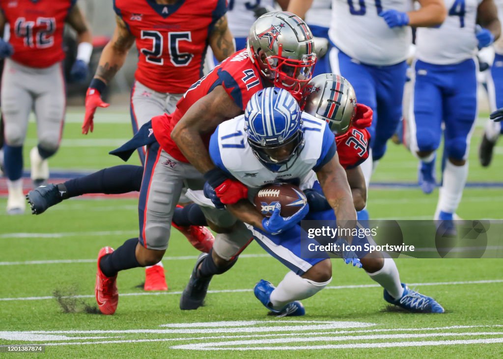 XFL: FEB 16 St. Louis BattleHawks at Houston Roughnecks