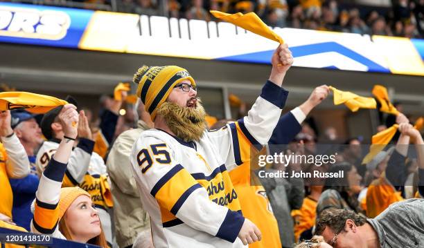 Preds Fan Nashville Fans Photos and Premium High Res Pictures - Getty Images