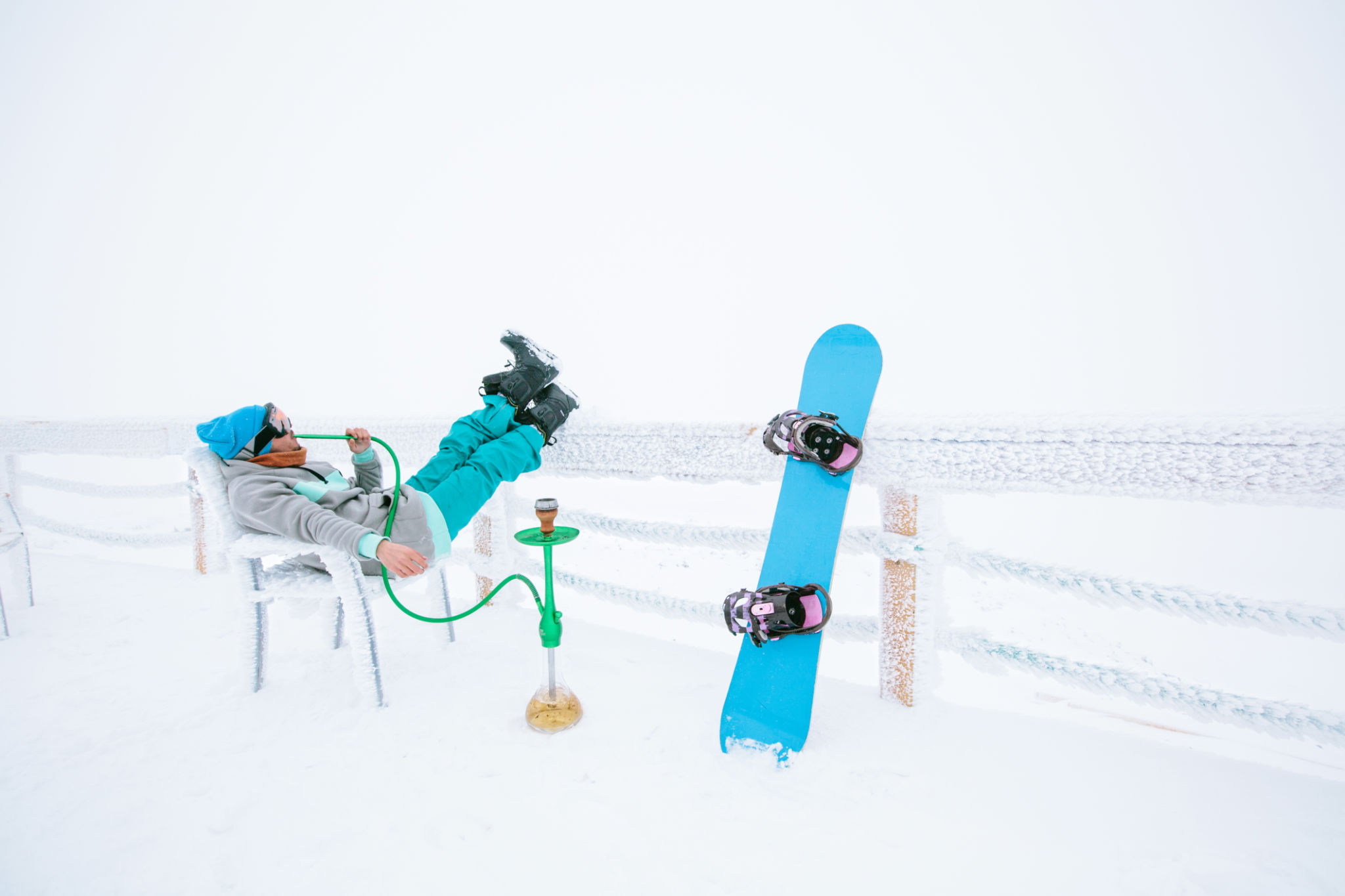 winter hookah