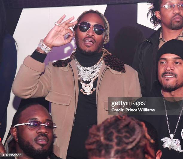 Rapper Future attends Future & Lil Baby Concert After Party at Gold Room on January 19, 2020 in Atlanta, Georgia.