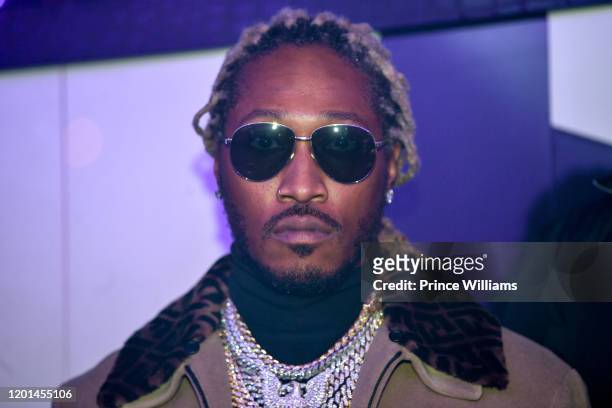 Rapper Future attends Future & Lil Baby Concert After Party at Gold Room on January 19, 2020 in Atlanta, Georgia.