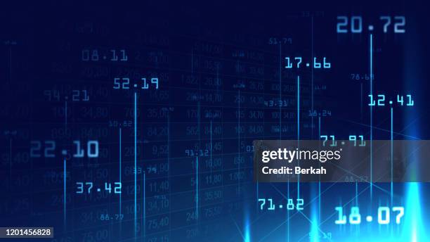 digital numbers background in graphic concept - figure stock pictures, royalty-free photos & images