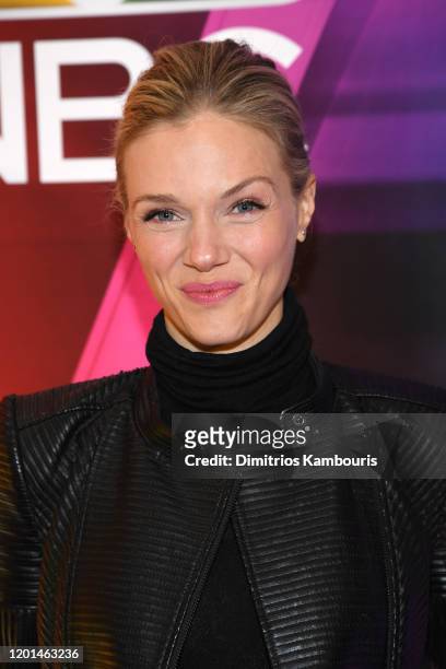 Tracy Spiridakos from "Chicago P.D." attends the NBC Midseason New York Press Junket at Four Seasons Hotel New York on January 23, 2020 in New York...