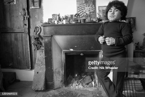 Television and Movie Actor Herve Villechaize 1943-1993 who played Tattoo in the TV series Fantasy Island and committed suicide in Los Angeles, at...