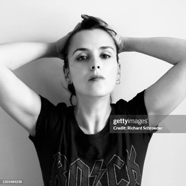 Actress Clémentine Poidatz poses for a portrait on February 11, 2020 in Paris, France.
