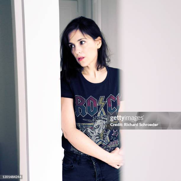 Actress Clémentine Poidatz poses for a portrait on February 11, 2020 in Paris, France.