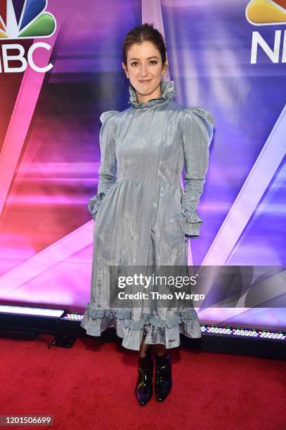 Jessy Hodges from "Indebted" attends the NBC Midseason New York Press Junket at Four Seasons Hotel New York on January 23, 2020 in New York City.