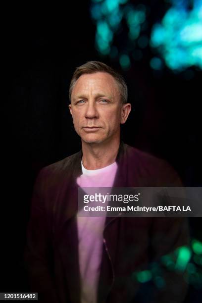 Actor Daniel Craig attends the 2020 BAFTA Tea Party on January 4, 2020 in Beverly Hills, California.