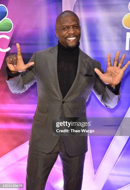 Terry Crews attends the NBC Midseason New York Press Junket at Four Seasons Hotel New York on January 23, 2020 in New York City.