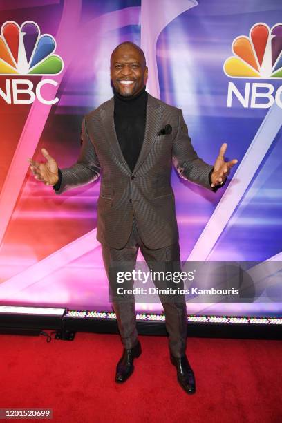 Terry Crews attends the NBC Midseason New York Press Junket at Four Seasons Hotel New York on January 23, 2020 in New York City.