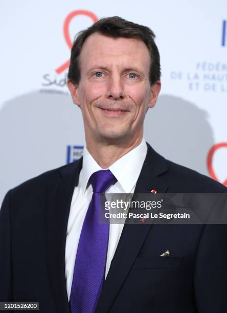 Prince Joachim of Danemark attends Sidaction Gala Dinner 2020 At Pavillon Cambon on January 23, 2020 in Paris, France.