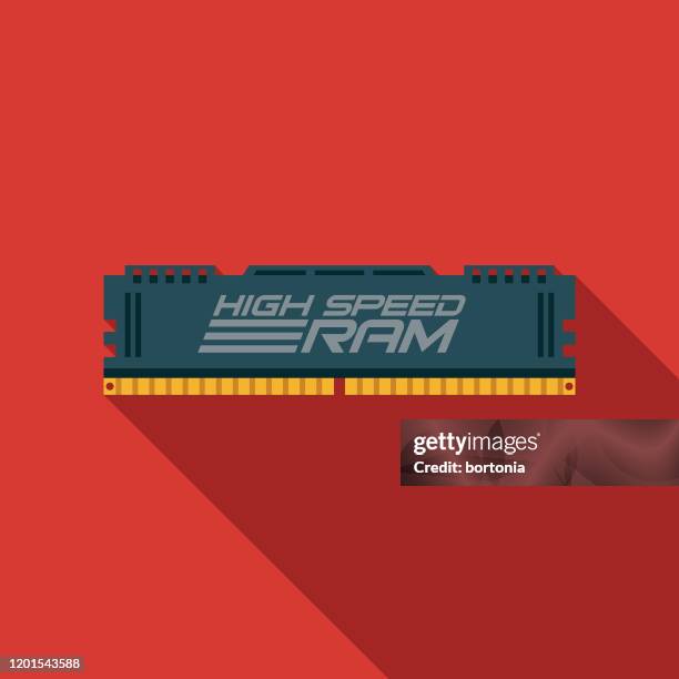esports high speed ram icon - random access memory stock illustrations