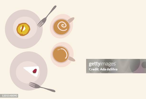 Sweets And Plate Icon Set High-Res Vector Graphic