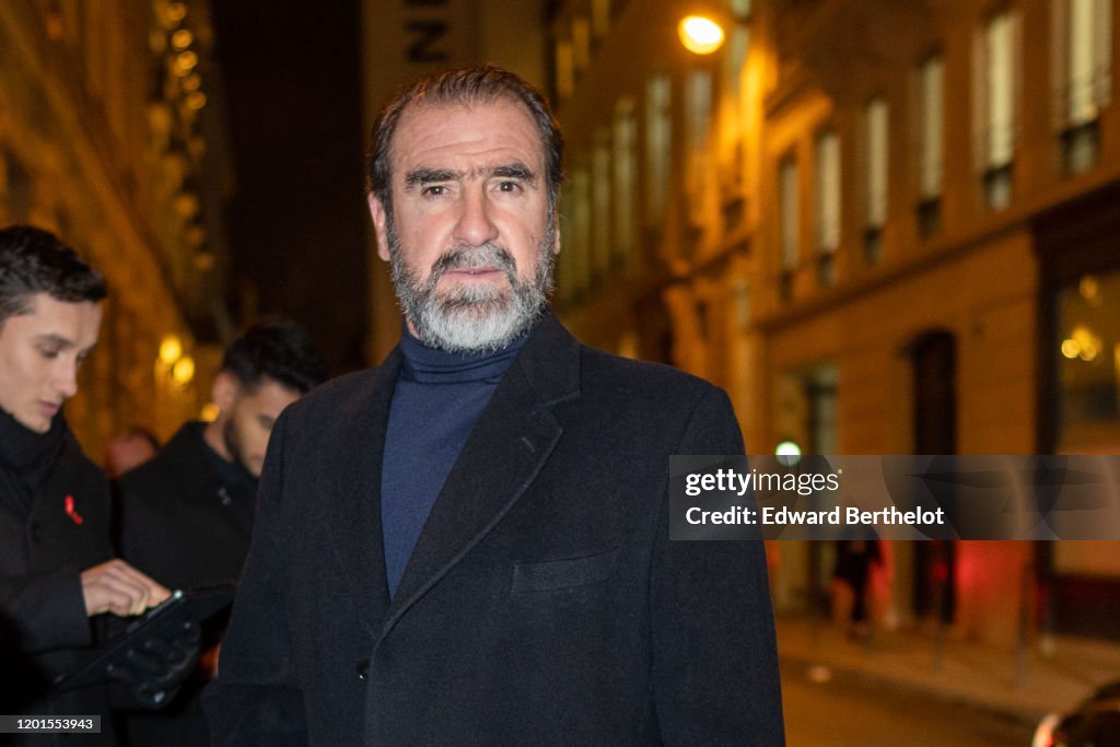 Sidaction Gala Dinner 2020 : Outside Arrivals At Pavillon Cambon In Paris