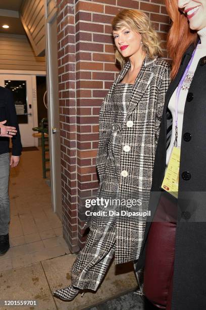 Taylor Swift seen on January 23, 2020 in Park City, Utah.
