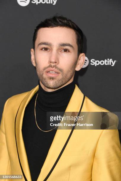 Max Schneider attends Spotify Hosts "Best New Artist" Party at The Lot Studios on January 23, 2020 in Los Angeles, California.
