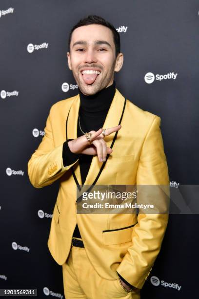 Max Schneider attends Spotify Hosts "Best New Artist" Party at The Lot Studios on January 23, 2020 in Los Angeles, California.