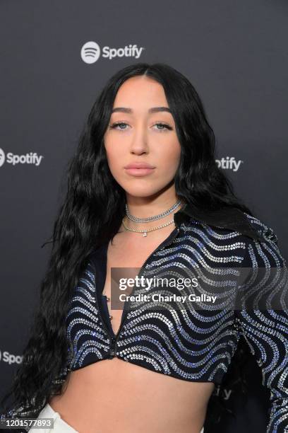 Noah Cyrus attends Spotify Hosts "Best New Artist" Party at The Lot Studios on January 23, 2020 in Los Angeles, California.