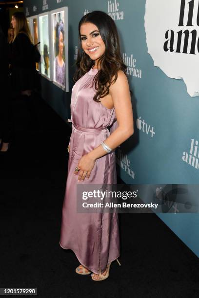 Jearnest Corchado attends the premiere of Apple TV+'s "Little America" at Pacific Design Center on January 23, 2020 in West Hollywood, California.