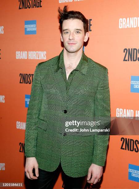 Michael Urie attends "Grand Horizons" Broadway opening night at Hayes Theater on January 23, 2020 in New York City.