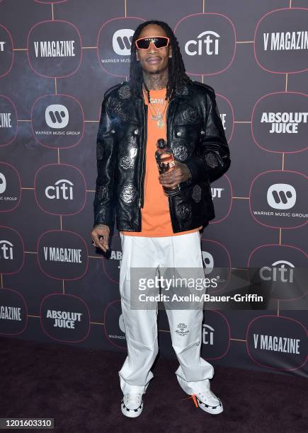 Wiz Khalifa attends Warner Music Group Pre-Grammy Party 2020 at Hollywood Athletic Club on January 23, 2020 in Hollywood, California.