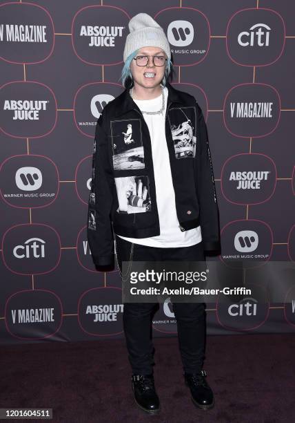 Sueco the Child attends Warner Music Group Pre-Grammy Party 2020 at Hollywood Athletic Club on January 23, 2020 in Hollywood, California.