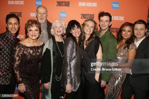 Maulik Pancholy, Priscilla Lopez, James Cromwell, Jane Alexander, Director Leigh Silverman, Playwright Bess Wohl, Michael Urie, Ashley Park and Ben...