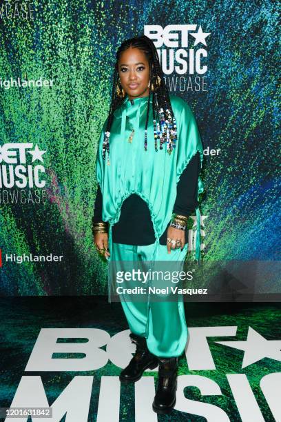 Rapsody attends the BET Music Showcase at City Market Social House on January 23, 2020 in Los Angeles, California.