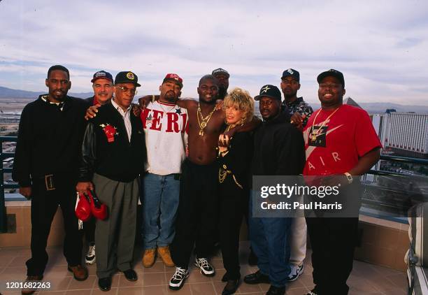 Female boxing promoter Jackie Kallen with her greatest boxing success, former IBO Cruiserweight Champion and former WBU Light Heavyweight Champion...