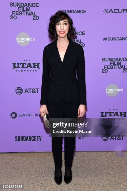 Lana Wilson attends the Netflix premiere of Miss Americana at Sundance Film Festival on January 23, 2020 in Park City, Utah.