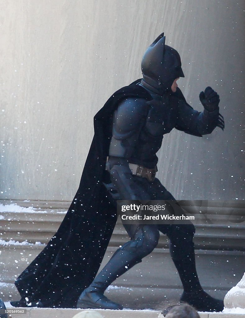 On Location For "The Dark Knight Rises"