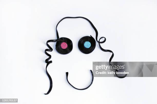 happy face - allsorts stock pictures, royalty-free photos & images