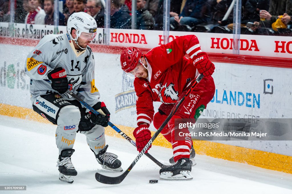 Lausanne HC v HC Fribourg-Gotteron - Swiss National League