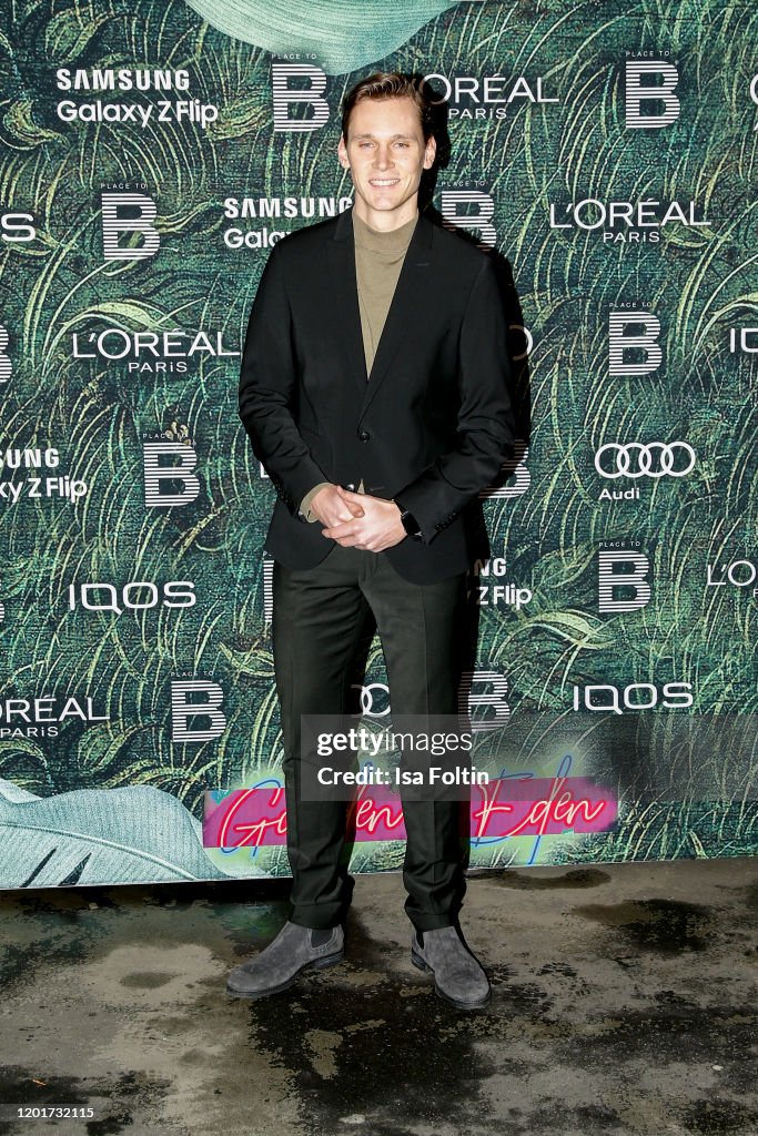 German actor Rick Okon attends the Place To B Pre-Berlinale-Dinner at