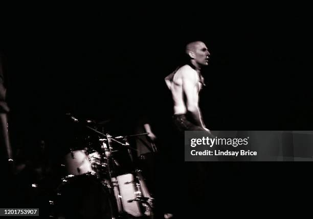 Maynard James Keenan performs in Tool at Raji's in Hollywood on February 14, 1992 in Los Angeles.