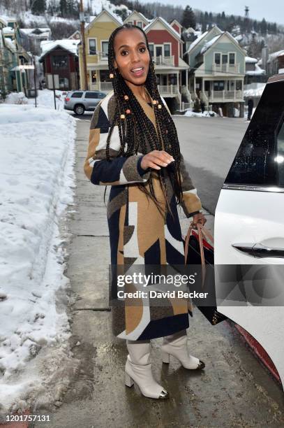 Actress Kerry Washington attends the 2020 Sundance Film Festival on January 24, 2020 in Park City, Utah.