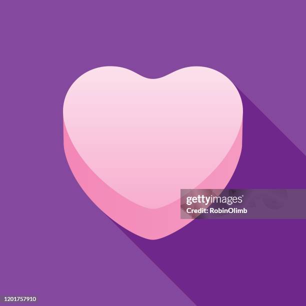 pink valentine candy heart - candy heart stock illustrations