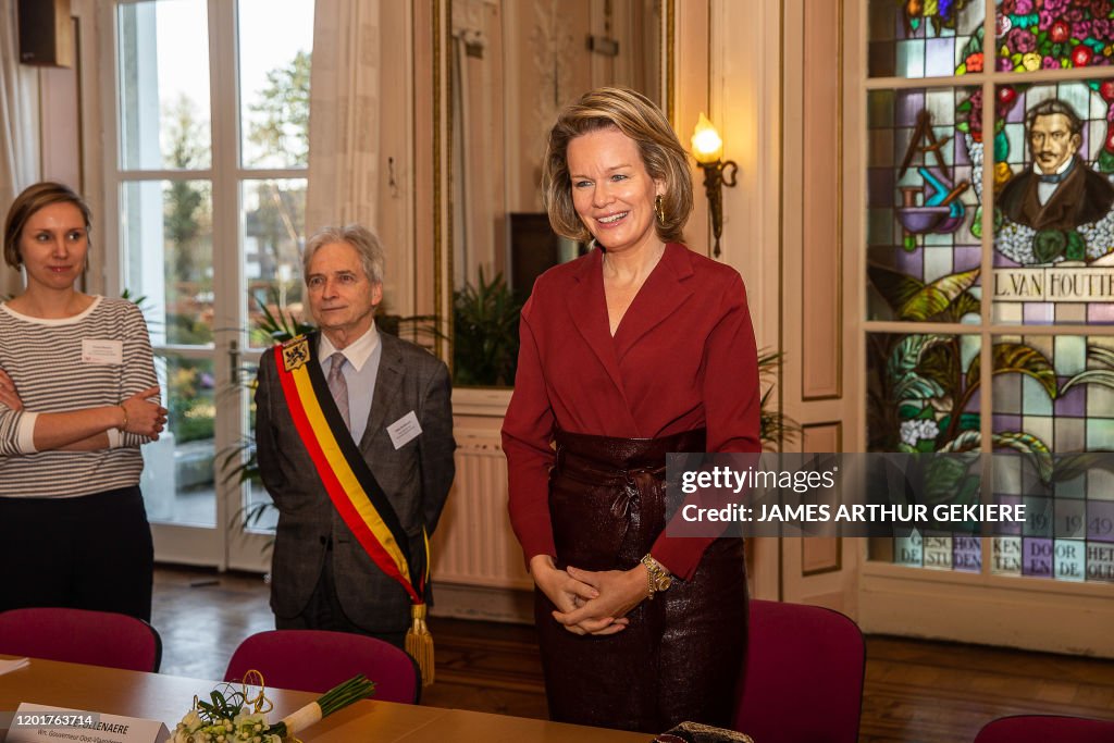 MELLE QUEEN VISIT GO TUINBOUWSCHOOL