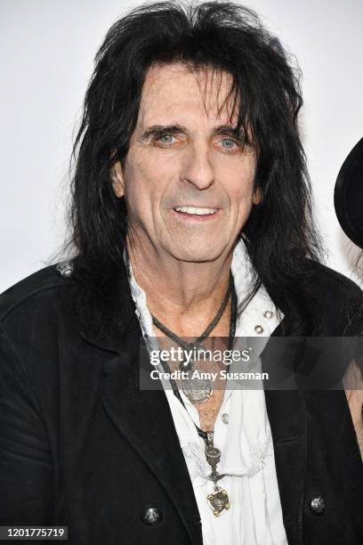 Alice Cooper attends MusiCares Person of the Year honoring Aerosmith at West Hall at Los Angeles Convention Center on January 24, 2020 in Los...