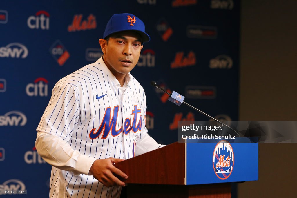 New York Mets Introduce Luis Rojas