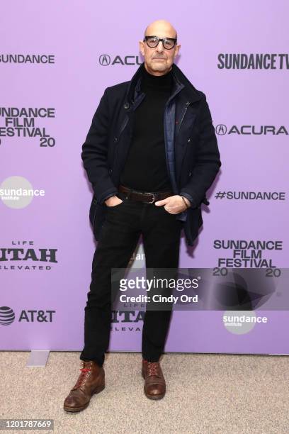 Stanley Tucci attends the "Worth" premiere during the 2020 Sundance Film Festival at Eccles Center Theatre on January 24, 2020 in Park City, Utah.