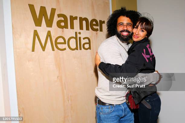Daveed Diggs and Jackie Cruz attend the WarnerMedia and AT&T Sundance Kick-Off Party at Lateral on January 24, 2020 in Park City, Utah. 731296