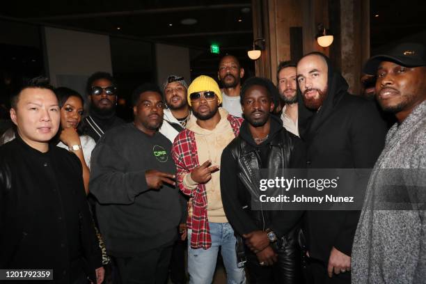 Chief Operating Officer of Island Records Eric Wong, Senior VP of Marketing at Epic Records LaTrice Burnette, Luke James, Rodney Jerkins, Ro James,...