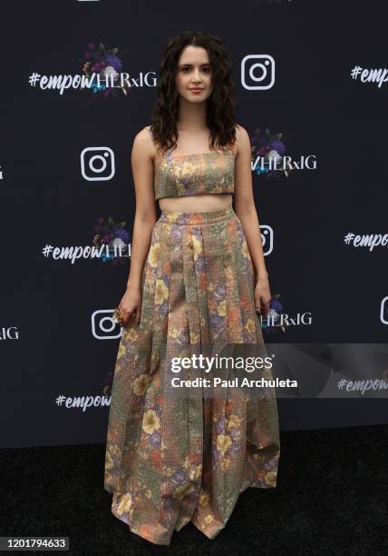 Laura Marano attends Instagram's GRAMMY Luncheon on January 24, 2020 in Los Angeles, California.