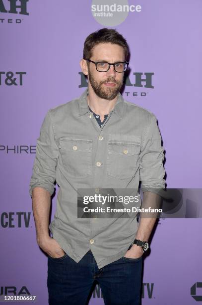 Director David Bruckner attends the 2020 Sundance Film Festival - "The Night House" Premiere at Library Center Theater on January 24, 2020 in Park...