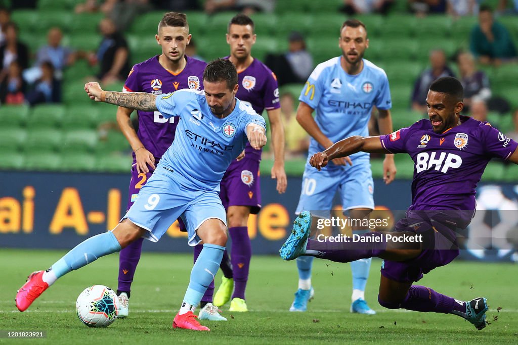 A-League Rd 16 - Melbourne v Perth
