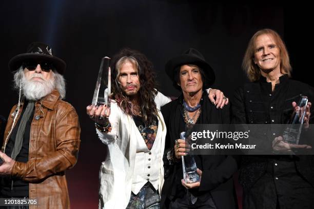 Aerosmith was recognized tonight as the 2020 Person of the Year at MusiCares. The MusiCares Person of the Year tribute is one of the most prestigious...