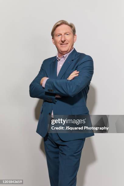 Actor Adrian Dunbar of Acorn TV's "Blood" poses for a portrait at the 2020 Winter TCA Portrait Studio at The Langham Huntington, Pasadena on January...